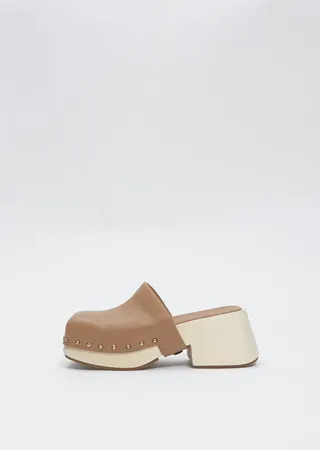 Bottone Clog — Nocciola