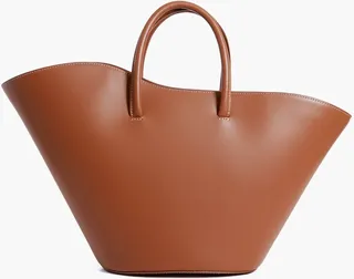Caramel Open Tulip Tote Medium
