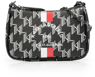 Monogram-Print Shoulder Bag