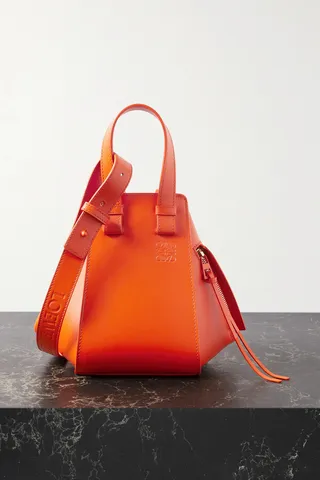 Loewe - Hammock Small Leather Shoulder Bag - Orange