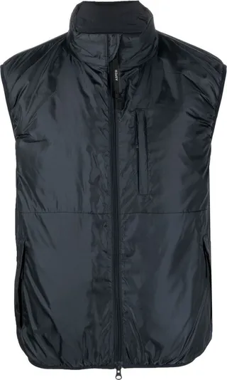 Funnel Neck Zip-Up Gilet