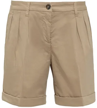 Fay Pleated Bermuda Shorts