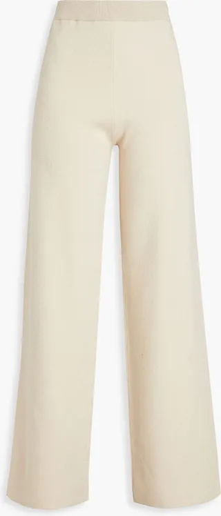 Nika knitted wide-leg pants