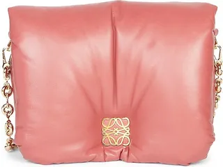 Goya Padded Leather Shoulder Bag