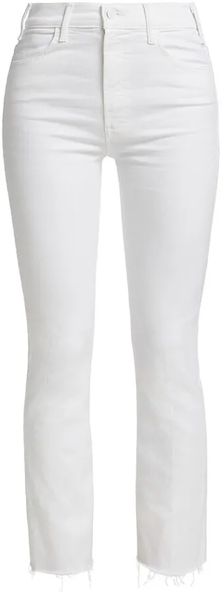 The Hustler Ankle Frayed Jeans