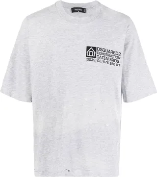 logo-print short-sleeve T-shirt