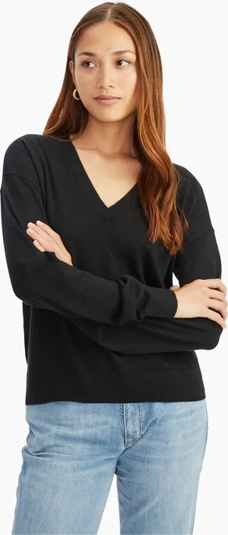 Fancy Cashmere V-Neck