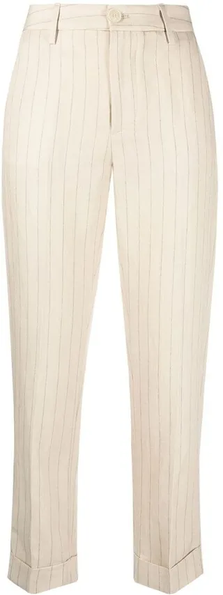Cropped Tailored Trousers