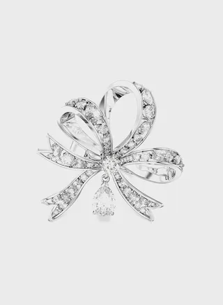 Volta Rhodium Plated Ring
