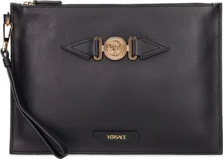 Medusa leather pouch