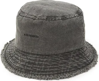 Frayed Denim Bucket Hat