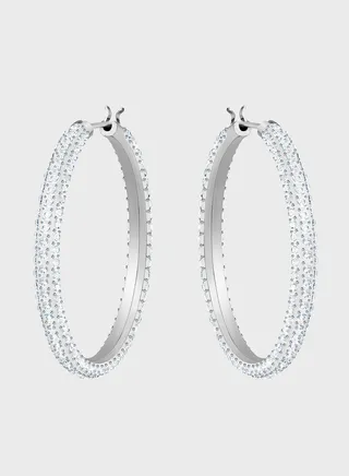Stone Pierced Earrings