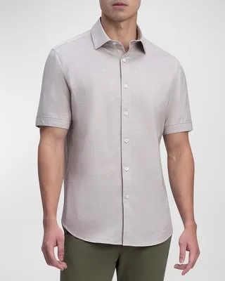 Men's Ooohcotton Tech Slub Sport Shirt