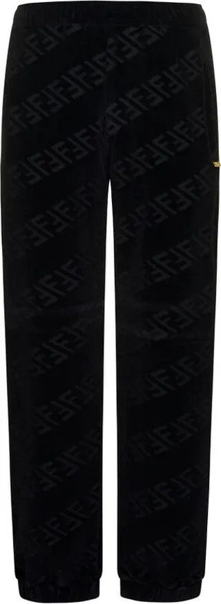 Fendi FF Monogram Printed Track Pants