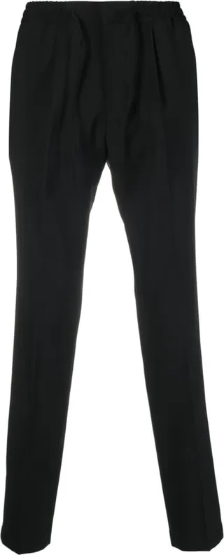 Logo-Charm Slim-Cut Trousers