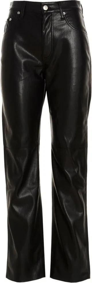 Nanushka High-Rise Straight-Leg Pants