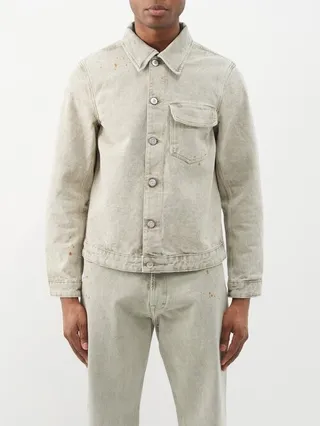 Rebirth Stained Denim Jacket
