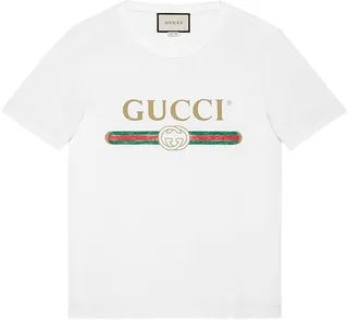 logo print cotton T-shirt