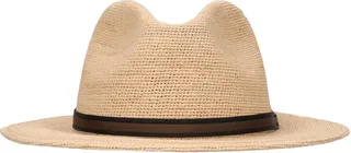 Argentina medium brim straw panama hat