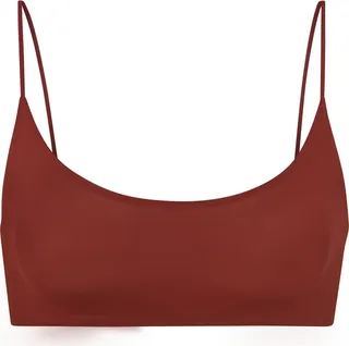 Naked Scoop Bralette | Saffron