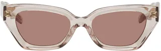 MCQ Pink Cat-Eye Sunglasses