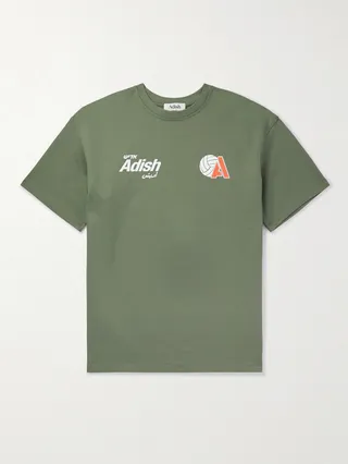 Kora Logo-Print Cotton-Jersey T-Shirt