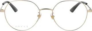 Gucci Eyewear Panthos Frame Glasses