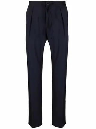 Tapered Virgin-Wool Trousers