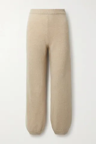 Suzie Kondi - Cashmere Track Pants - Neutrals