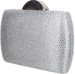 Pacey Crystal Pave Minaudiere