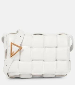 Padded Cassette leather shoulder bag