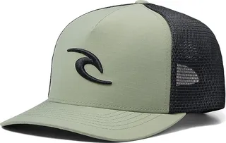 Rip Curl Tepan Flexfit Trucker (Light Green) Caps