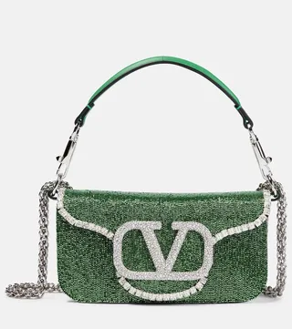 Loco Small beaded shoulder bag