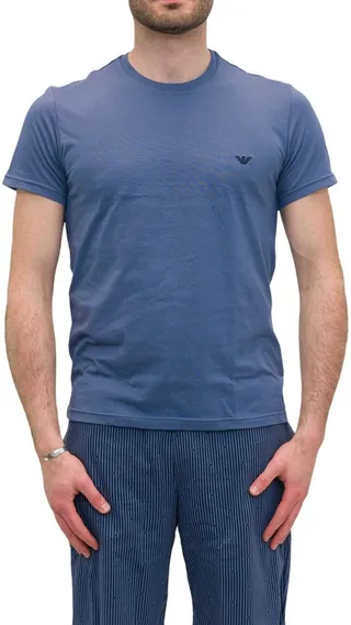 Emporio Armani Crewneck Elastic Waist Pajamas