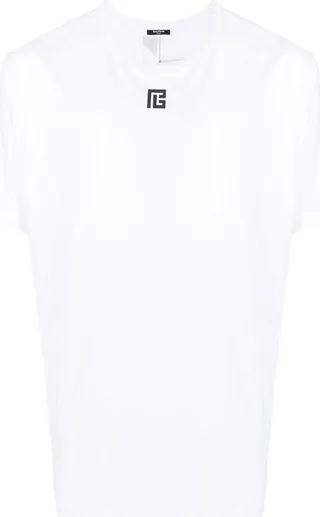 logo-print cotton T-shirt
