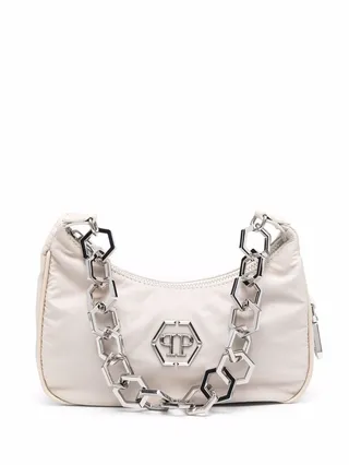 Hexagonal Chain-Link Shoulder Bag