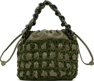BY FAR Khaki Cass Bag