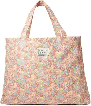 Billabong So Essential Tote Bag (Pink Trails) Tote Handbags