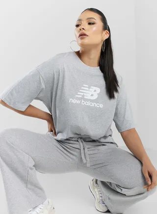 Essential Stacked Oversized Logo T-Shirt