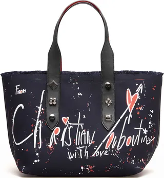Frangibus Medium Logo Graphic Toile Tote Bag