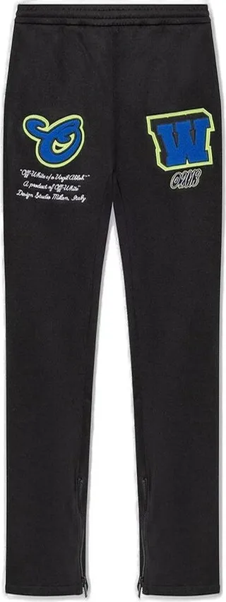 Off-White Logo Embroidered Track Pants