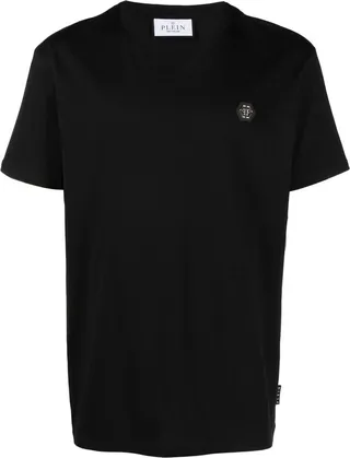 gothic logo-print T-shirt