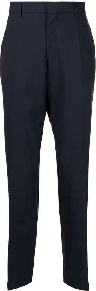 Straight-Leg Tailored Trousers