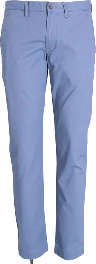 Cotton Straight-Leg Trousers