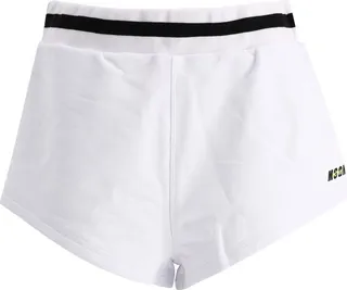 MSGM Elastic Waist Track Shorts