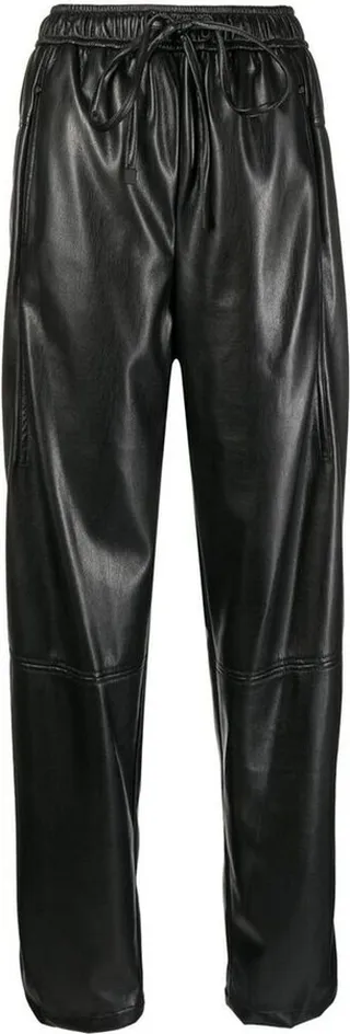 Low Classic Leather Trousers