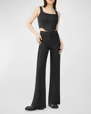 Hepburn Wide-Leg High-Rise Vintage Jeans