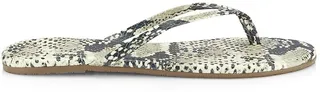 Studio Exotic Cheetah-Print Flip Flops
