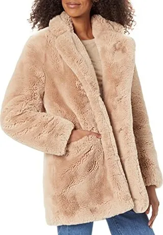 Apparis Rent the Runway Pre-Loved Sophie Faux Fur Coat