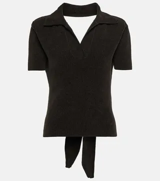 Le Polo Bagnu toweling polo shirt